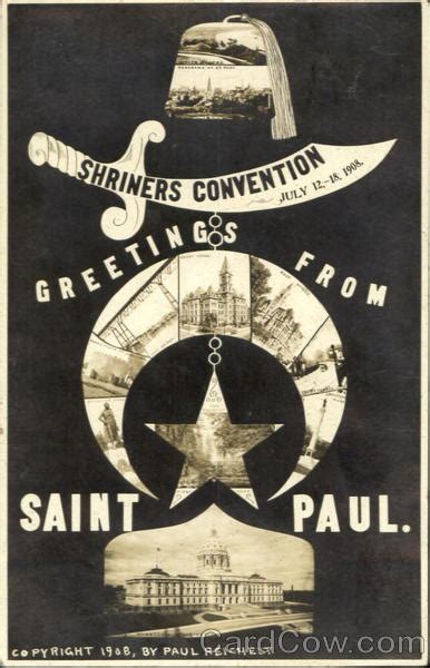 Shriners Convention Greetings From Saint Paul St Paul Mn