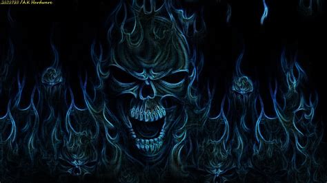 78 Dark Skull Wallpaper On Wallpapersafari