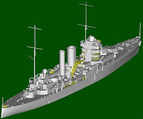 Royal Navy Heavy Cruiser Hms York