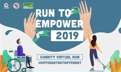 Download now for free and join us for the unique, collectible medal & shirt and also. Run To Empower 2019 - Cause Virtual Run