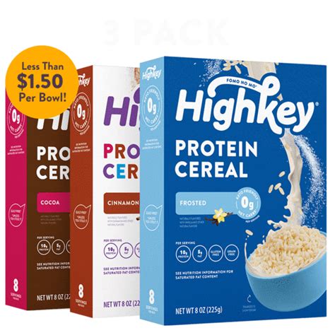 Protein Cereal: Variety Pack | Protein cereal, Cereal ...