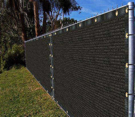 Buy Ifenceview 6x3 To 6x50 Black Shade Cloth Fence Privacy Screen