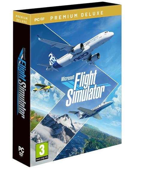 Buy Microsoft Flight Sim 2020 Premium Deluxe Edition Dvd Format