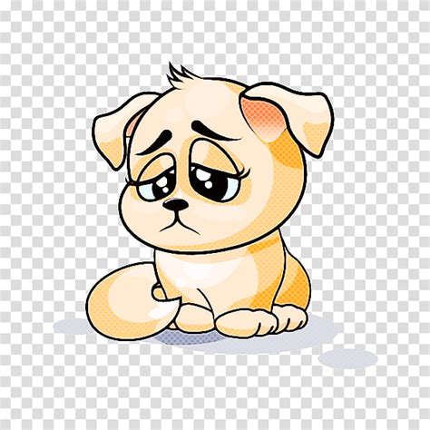 Cat And Dog Cartoon Puppy Puppy Face Sadness Drawing Cuteness