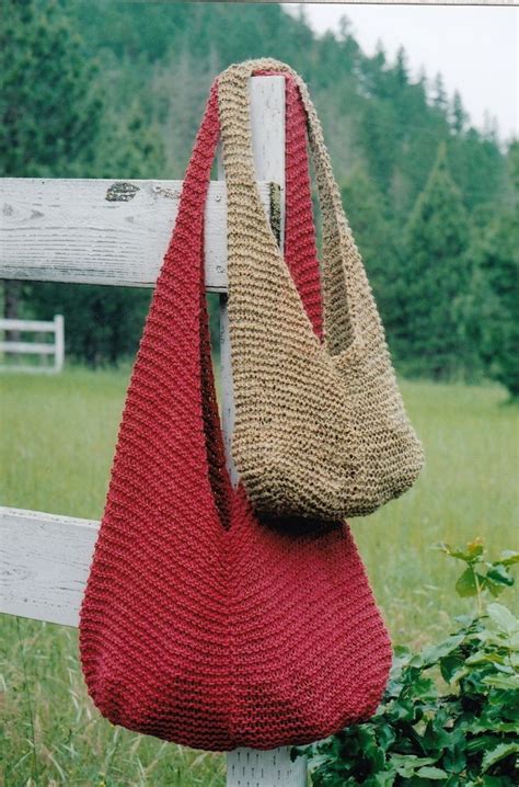 Shoulder Bag Knitting Pattern Oat Couture Easy Knit Pattern Small