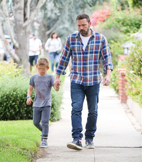 Ben Affleck Holds Hands With Son Samuel After Seeing Seraphina Off To Camp Hollywood Life
