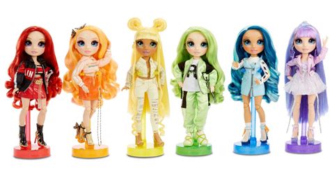 Rainbow High Collect Rainbow Fashion 6 Doll Set From 48 Shipped On