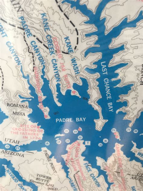 Printable Map Of Lake Powell