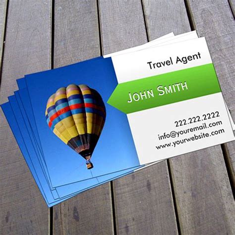 Capital one spark miles for business: Hot Air Balloon Travel Agent Business Card | Travel agent ...