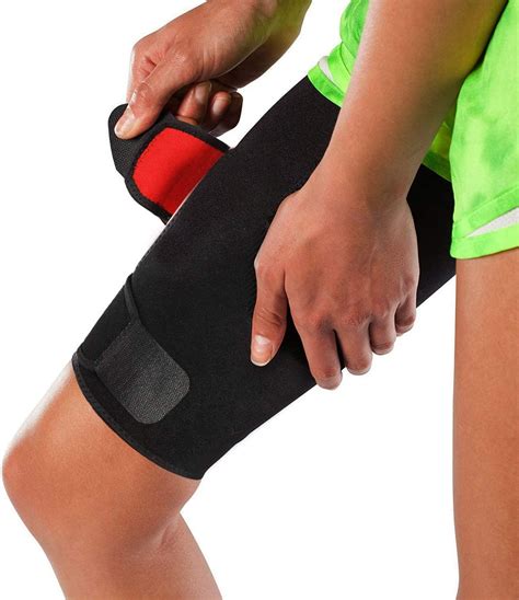 Adjustable Thigh Brace Support Quadriceps Support And