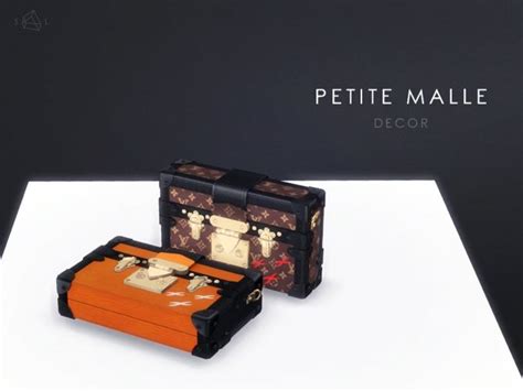 Petite Malle Bag Decor At Starlord Sims Via Sims 4 Updates Check More