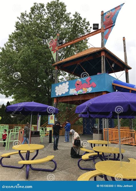 Sesame Place In Langhorne Pennsylvania Editorial Image Image Of
