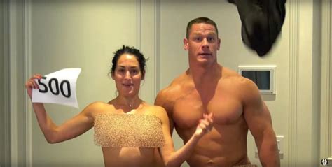 The Sun On Twitter Wwe Star Nikki Bella Strips Naked With John Cena