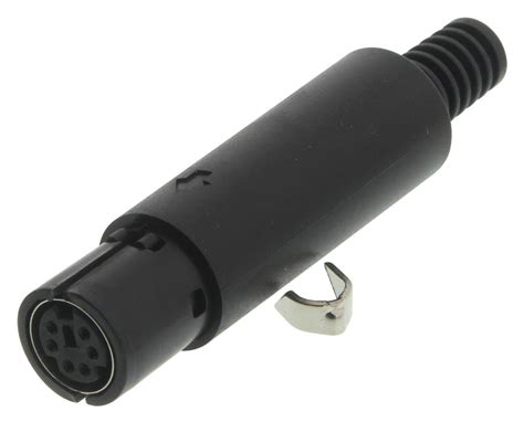 MJ 372 6 Lumberg DIN Audio Video Connector 6 Contacts Jack