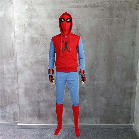 Spider Man Homecoming Costume Cosplay Suit Peter Parker Men Etsy