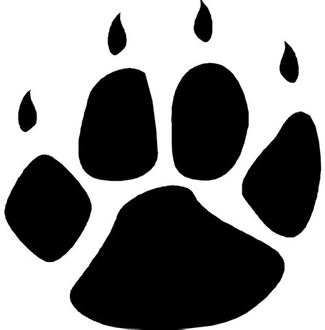 Cub Paw Print Clip Art Clipart Best