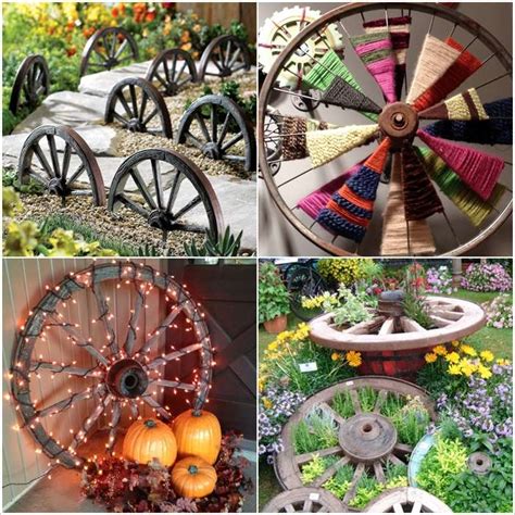 10 Amazing Ideas To Decorate Your Home With Wagon Wheels