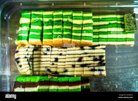 Kek Lapis Sarawak Or The Sarawak Layer Cake Is A Layered Cake