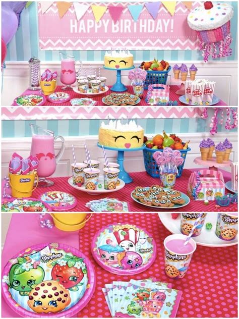 Shopkins Birthday Party Planning Ideas Supplies Theme Intended For Birthday Party Shopkins