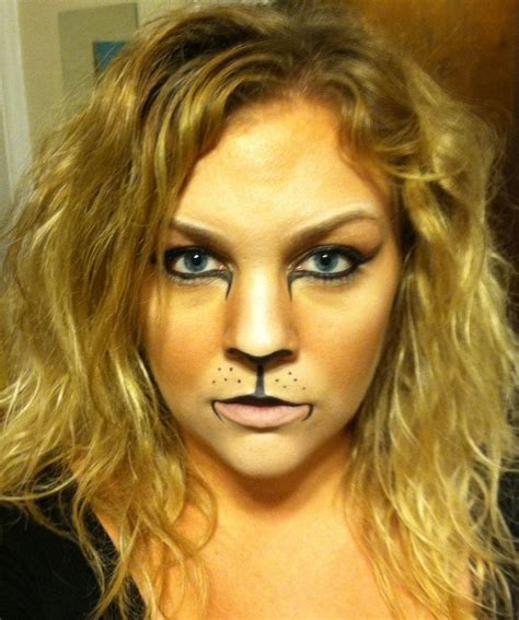 Lion Makeup Lion Makeup Lion Face Paint Lion Halloween