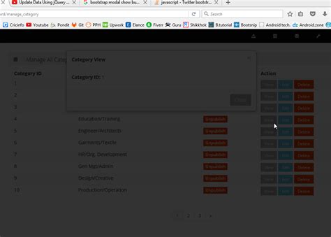 Javascript Bootstrap Modal Not Showing Properly Stack Overflow