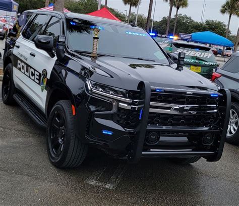Titusville Florida Police Department Slick Top Chevrolet Tahoe In 2022