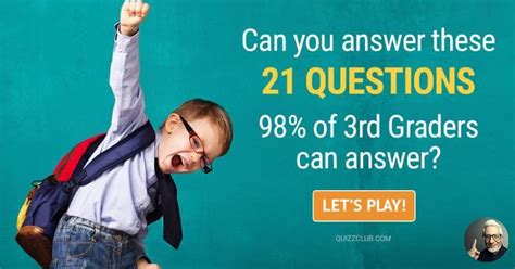 Can You Answer These 21 Questions Trivia Quiz Quizzclub