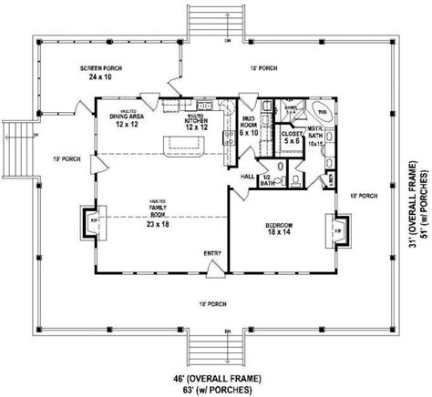 Pair your chosen 2 bedroom house plan with an outdoor browse through this collection of two bedroom house plans and choose the one that best suits your requirements! 2 Bedroom House Plans with Wrap Around Porch Lovely ...