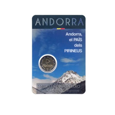 Pièce De Monnaie 2 Euro Commémorative Andorre 2017 Bu Pays Des
