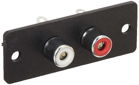 Buy Panel Mounting Rca Female Outlet Av Concentric Socket Connector Pcs Online At Low Prices
