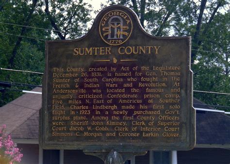 Sumter County This County Created By Act Of The Legislatu Flickr