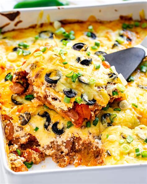 Easy Mexican Casserole This Casserole Is Loaded With Flavor Layers