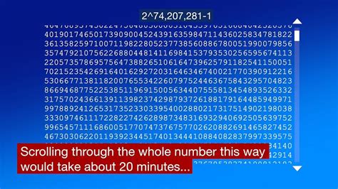 Newest Prime Number Worlds Largest Prime Number Discovered Youtube