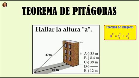 Matemáticas Secundaria ESO Calcular la Altura Cateto de un Edificio