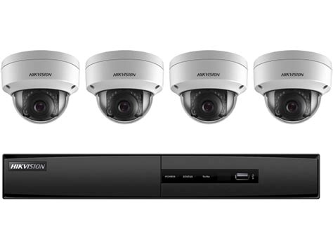 Hikvision 4 Channel 5mp Nvr With 1tb Hdd And 4 X 2mp Outdoor Dome