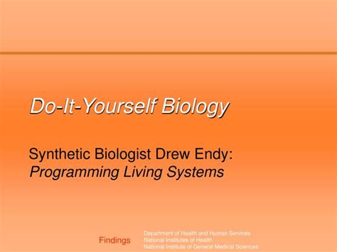 Need a stunning video clip but don't have the time or resources to shoot it yourself? PPT - Do-It-Yourself Biology PowerPoint Presentation, free download - ID:1816563