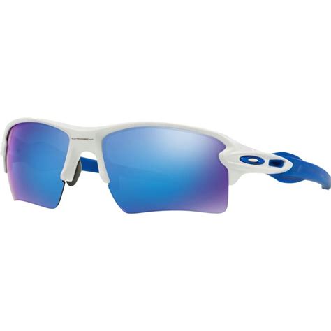 oakley flak 2 0 xl sunglasses oo9188 20 polished whiteblue sapphire iridium want additional