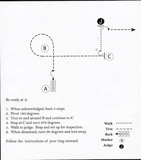 Showmanship Practice Patterns