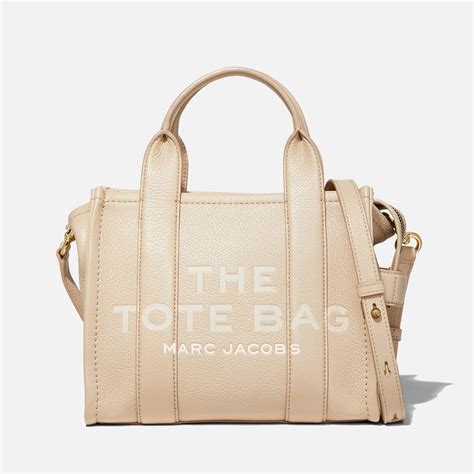 Marc Jacobs Women S The Mini Leather Tote Bag Twine Free Uk