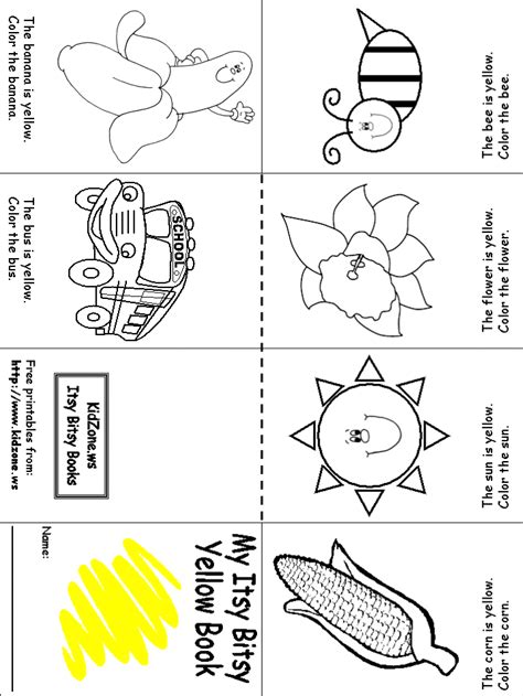 Week 1 Color Recognition Yellow Preschool Colors Kindergarten Colors
