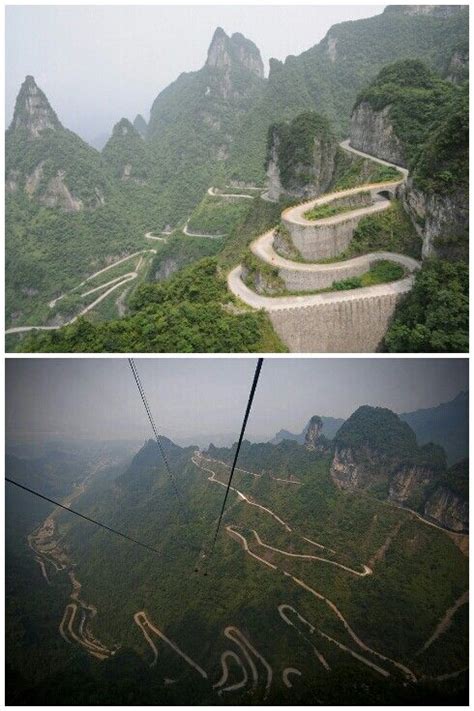 Tianmen Mountain Road~hunan China