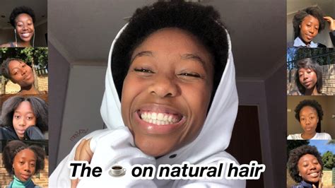 How To Grow Out Your 4c Natural Hair South African Youtuber Youtube