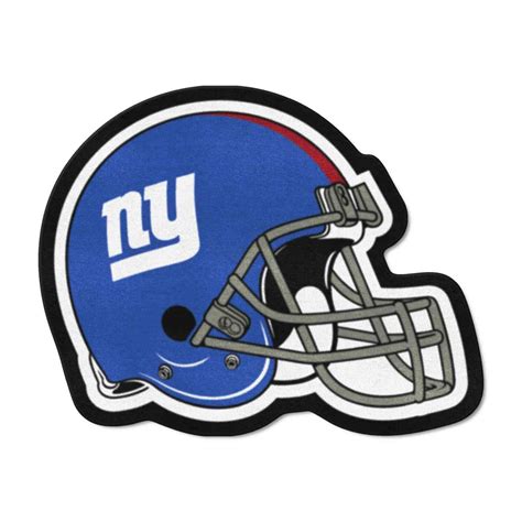 New York Giants Mascot Helmet Rug Mymancave Store