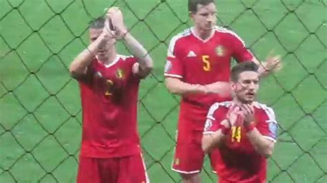 Bosniaandhercegovina Vs Belgium 13102014 Youtube