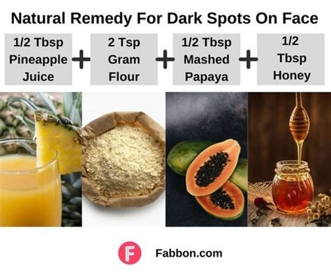 15 Best Natural Remedies For Dark Spots On Face Fabbon