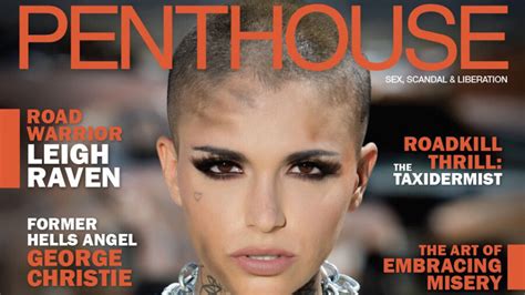 Leigh Raven Lands On Cover Of Penthouse Named Pet Of The Month