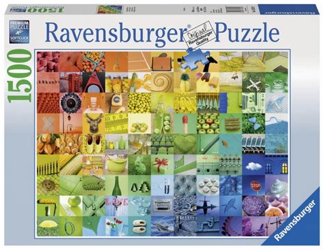 Ravensburger 1500 Pieces 99 Colours Jigsaws 1500 The Games Shop