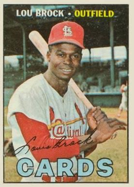 2/01/2021 at 12:47 pm 2/01/2021 at 12:47 pm. 1967 Topps Lou Brock #285 Baseball Card Value Price Guide