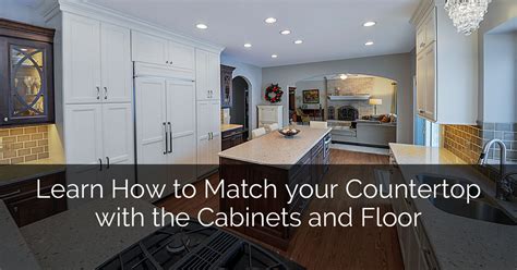 Consider the color of your cabinets and your lighting. Learn How to Match your Countertop with the Cabinets and ...