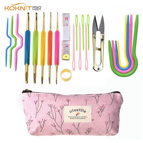 When you get to it, grab the end with the hook, and pull it back through the stitches. Aliexpress.com : Buy KOKNIT Double End Crochet Hook ...